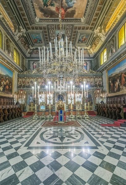 Italy-Trieste-Greek Orthodox Church Interior